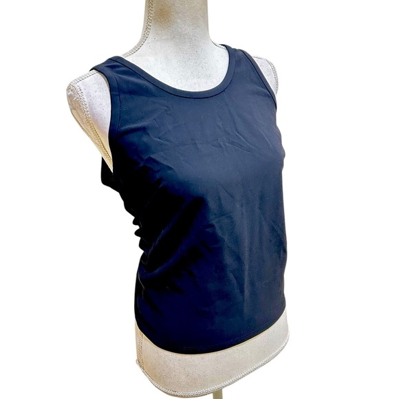NWT Rachel Comey New York Verbena twisted knot back Black Tank Top size 6 - Picture 3 of 9